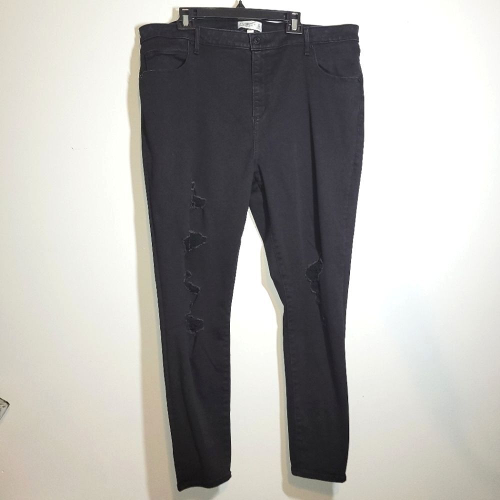 Abercrombie & Fitch Curve Love Super Skinny High Rise Jeans 24L